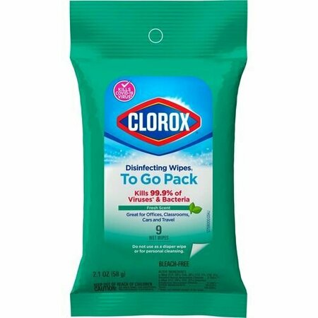 CLOROX To-Go Wipes, Clorox, Fresh Scent, WE CLO60133